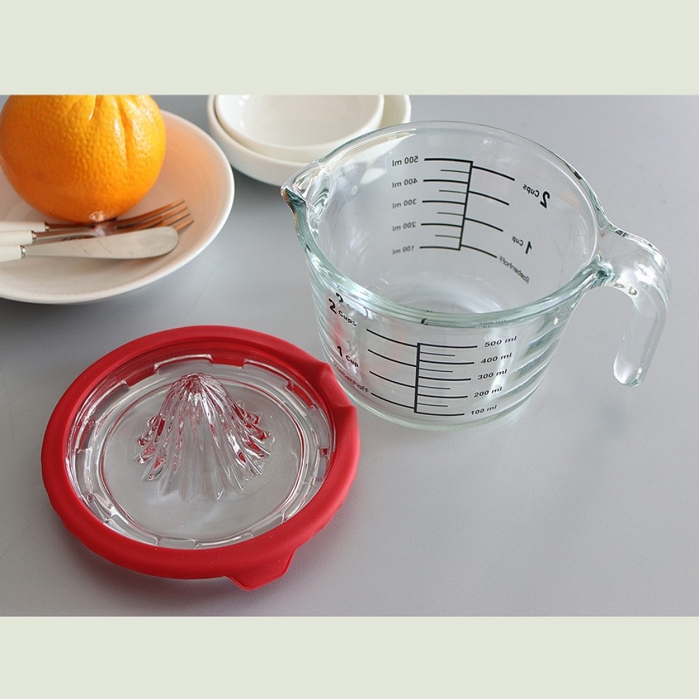 레벤호프 내열강화유리 레몬스퀴저 & 계량컵 500ML 오렌지착즙기 14,900원