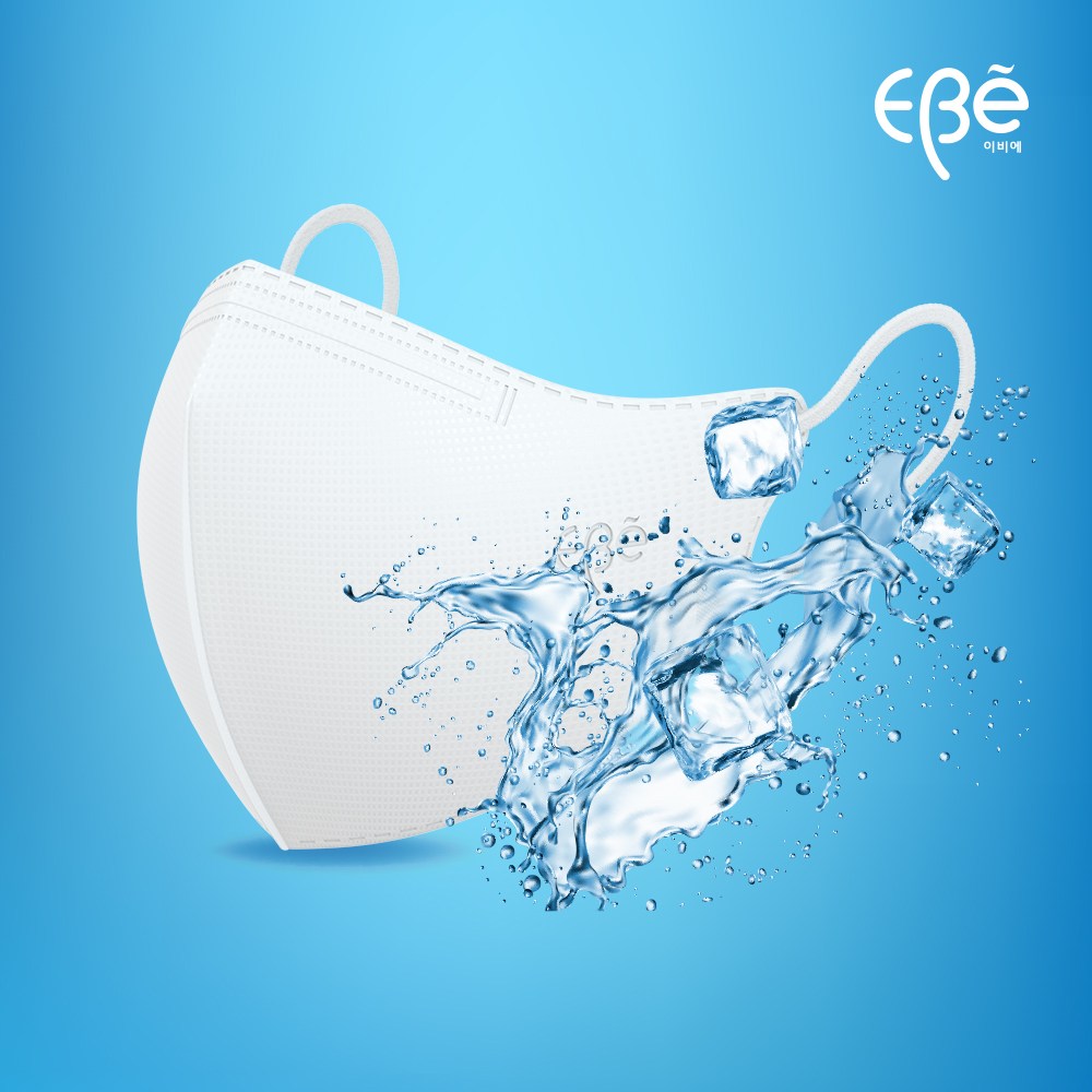 이비에 여름용 새부리형 KC인증 컬러 얼음마스크 중형 60매 35,400원