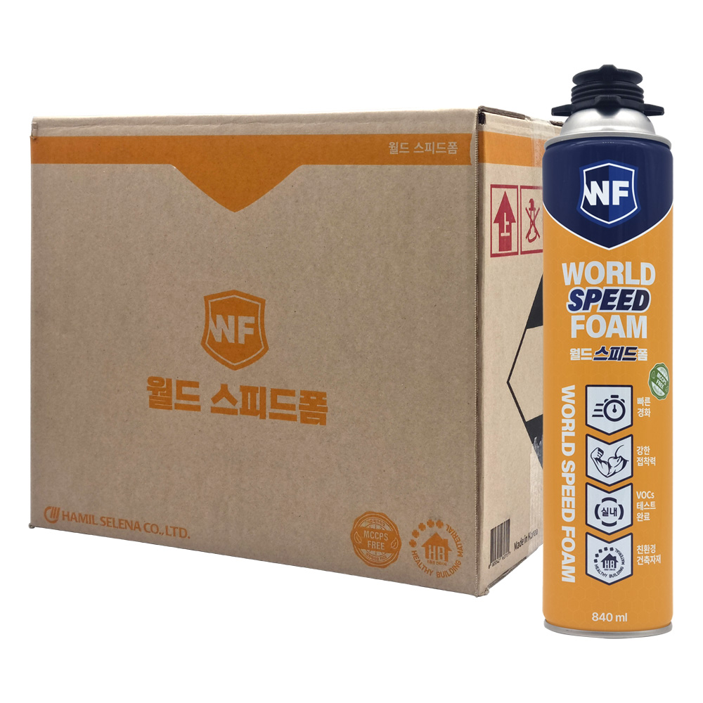 우레탄폼 본드 폼 접착제 월드스피드폼 (건용) 15개, 15개 82,000원