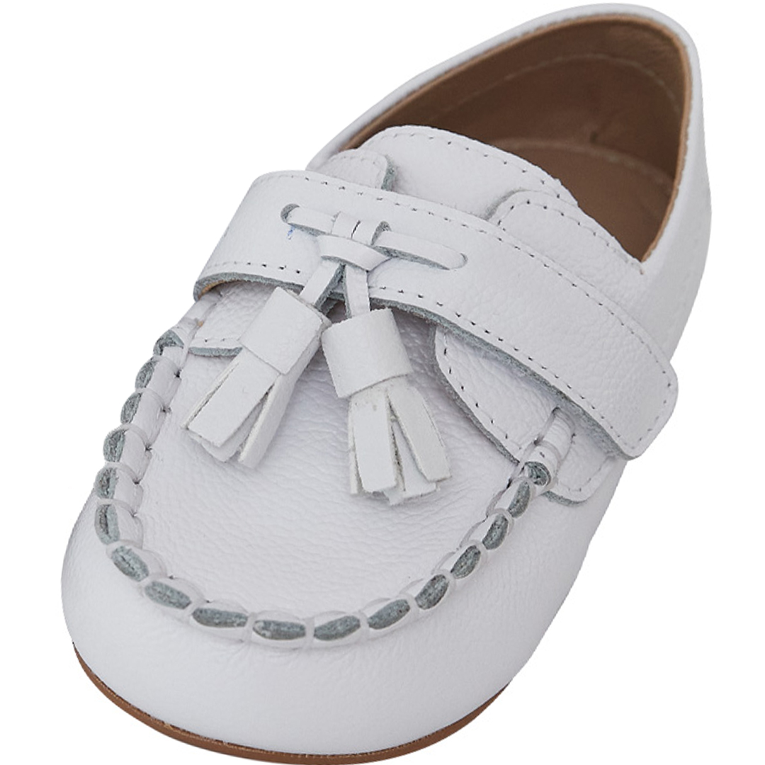 발소리 베이비쨈 남녀공용 가죽 태슬 포인 로퍼 30,000원