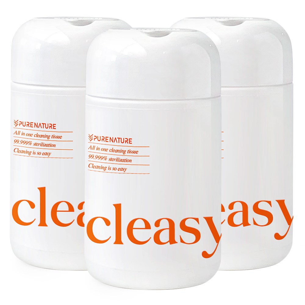 퓨어네이처 세정살균 청소용물티슈 파워 소독티슈 180매입 31,330원