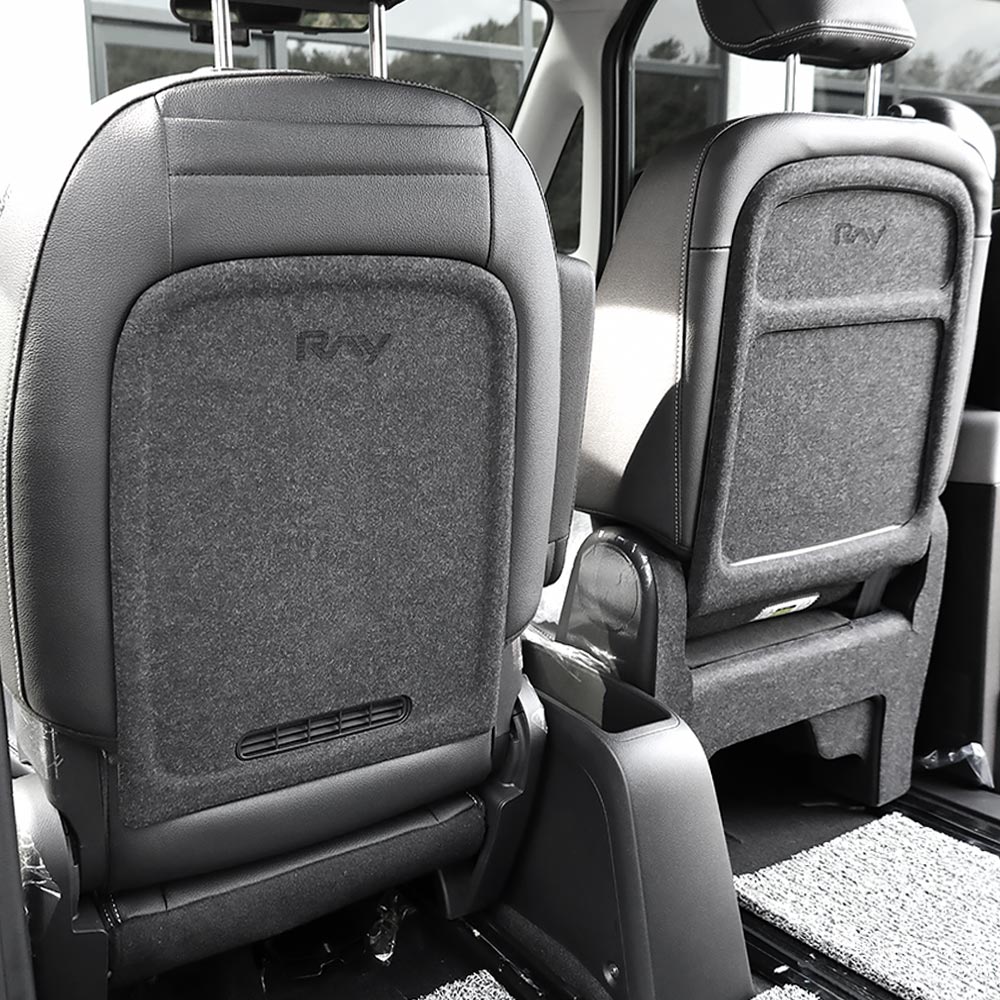 [카비니] 더뉴 레이 페이스리프트 호환 시트후면 보호커버 뒷좌석 킥커버 가드 몰딩 26,000원