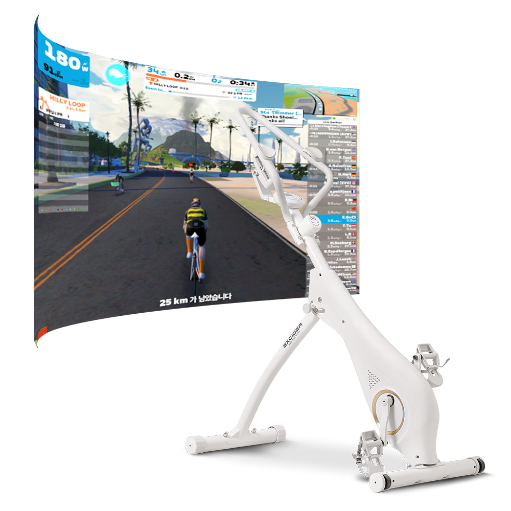 엑사이더 리얼 런닝바이크, EB470B, 화이트 278,000원