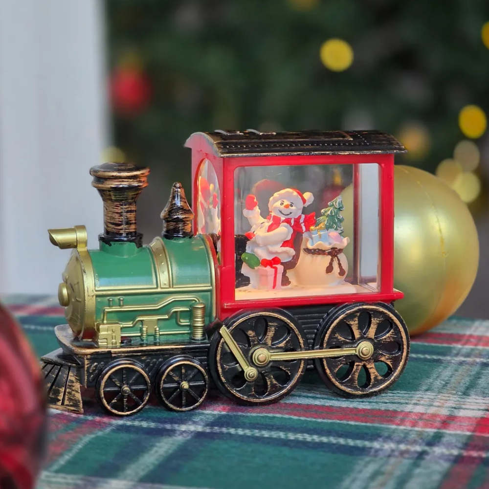 어반픽스 크리스마스 스노우볼 조명 기차 오르골 14,900원