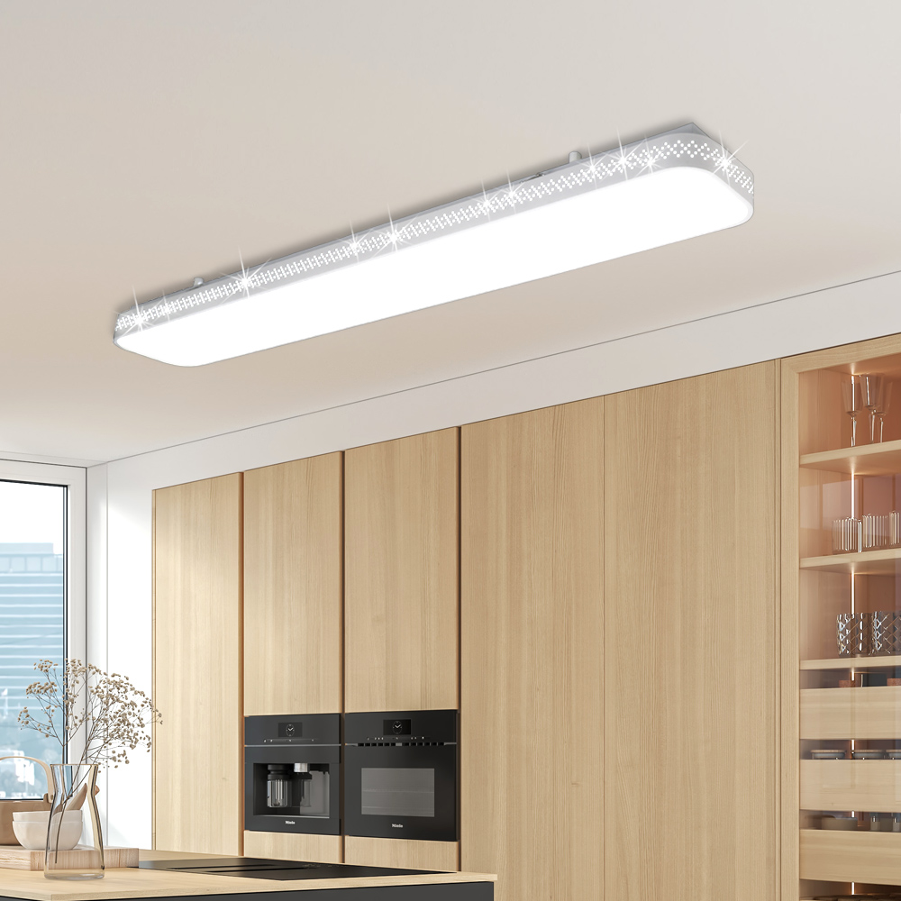 원하 삼성 칩셋 플리커프리 사우디 주방등 LED60W 950MM, 화이트 + 주광색 26,000원