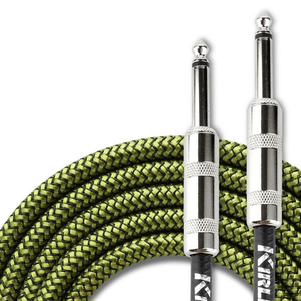 컬린 키클린 기타 일렉기타 베이스 악기 케이블 니트 아미그린, 1개 14,500원