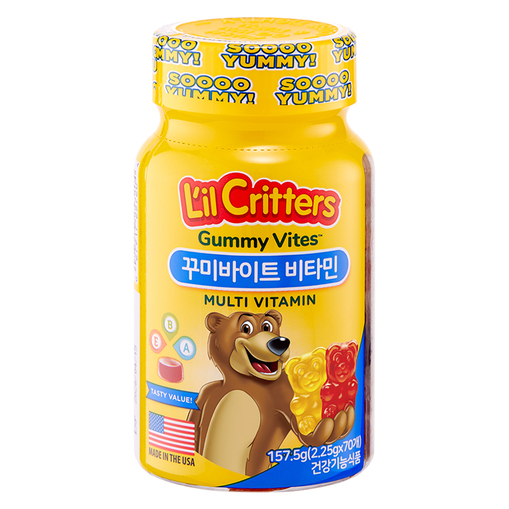 릴크리터스 꾸미바이트 비타민, 70정, 1개 14,250원