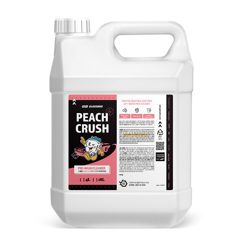 글로스브로 피치크러쉬 알칼리 프리워시 4L 48,000원