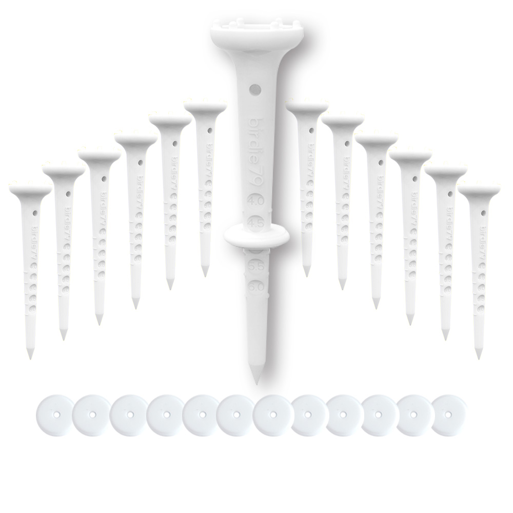 버디79-헤드가커서 진짜 티샷하기 쉬운 빅이지골프티 화이트(티12개+높이조절링12개), 12개, 화이트 13,800원