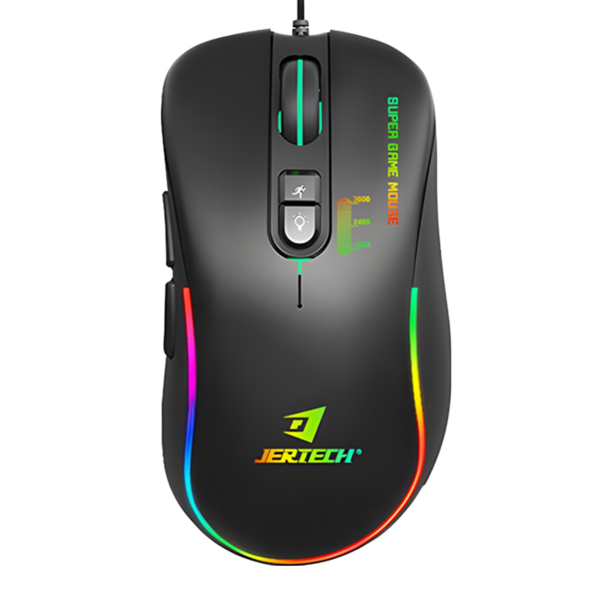 JERTECH XP13 LED 유선 게이밍 마우스 4단 DPI조절 11,990원