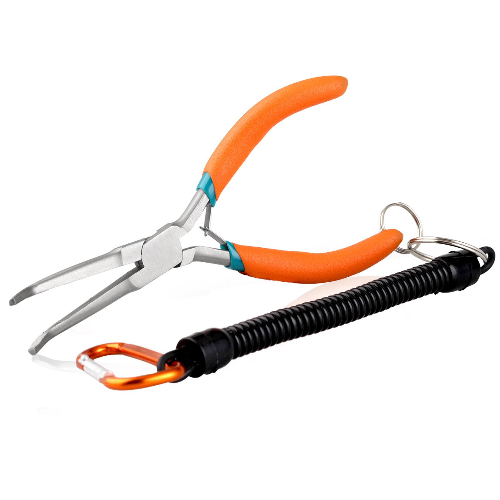 SPEEDWOX 톱니 모양의 턱 구부러진 바늘 코 플라이어 낚시 플라이어 후크 제거 바늘 제거 펜치 낚시 도구(커브 팁, 커브 핸들), 1개 11,590원