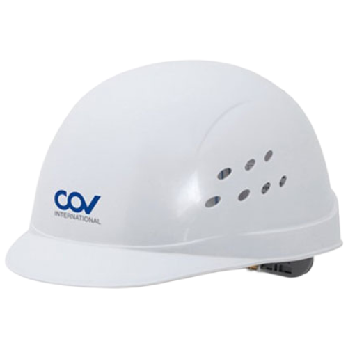 경작업모 COV-HF-008 코브 안전모 백색 6,500원