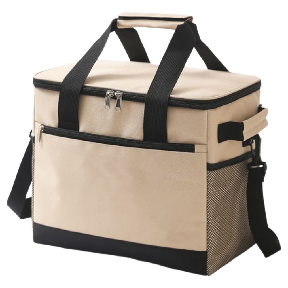 보마리 캠핑 대용량 쿨러백 18L, 베이지, 1개 15,800원