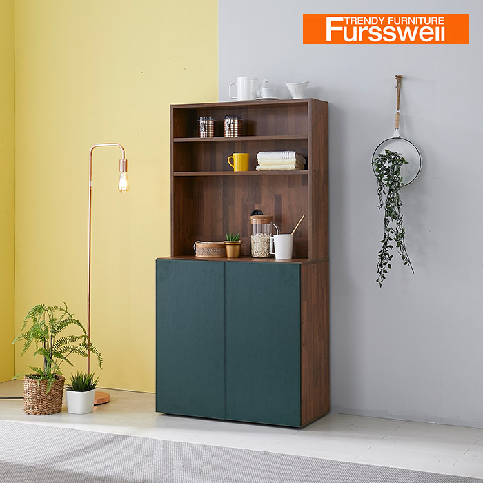 퍼스웰 리즈 LPM코팅 800 주방수납장 세트(SG_131), 멀바우 154,000원