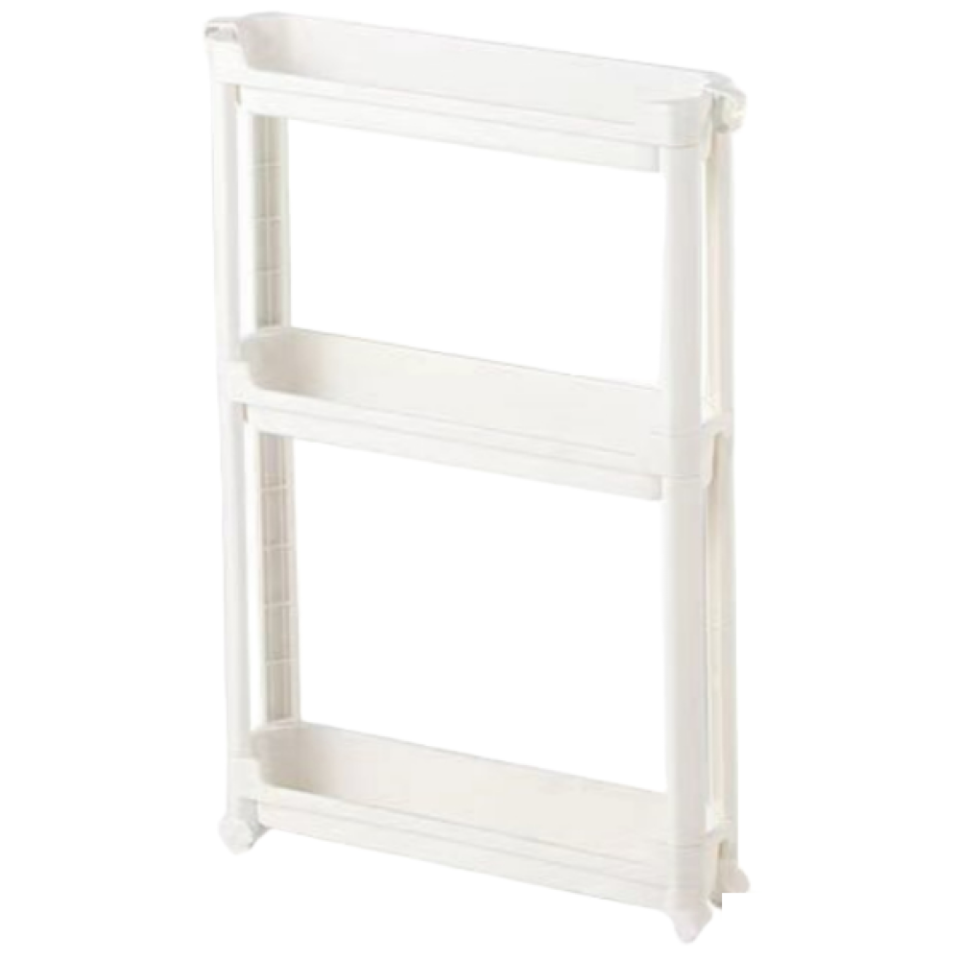 틈새선반 3단 슬림 이동식 바퀴달린 선반 트레이 4단 틈새 수납장 공간활용 13,900원