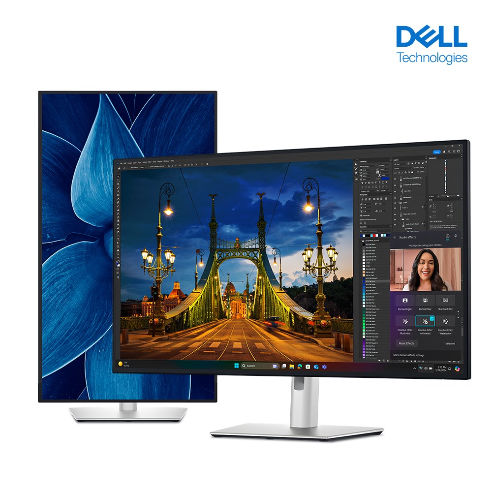 DELL 울트라샤프 U3225QE 모니터 썬더볼트4 120Hz USB-C IPS 전문가 업무용 영상편집 25년 신형 1,299,000원