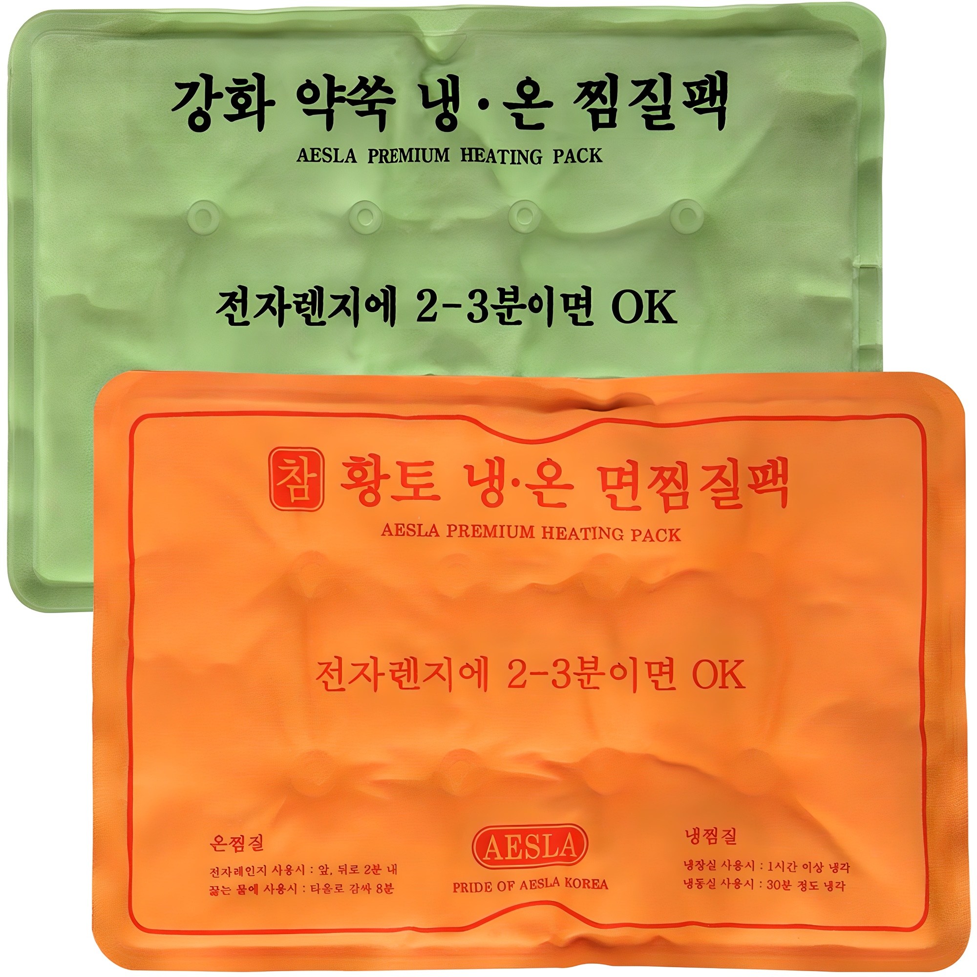 애슬라 냉온 찜질팩 참황토 + 강화약쑥, 1세트 18,900원