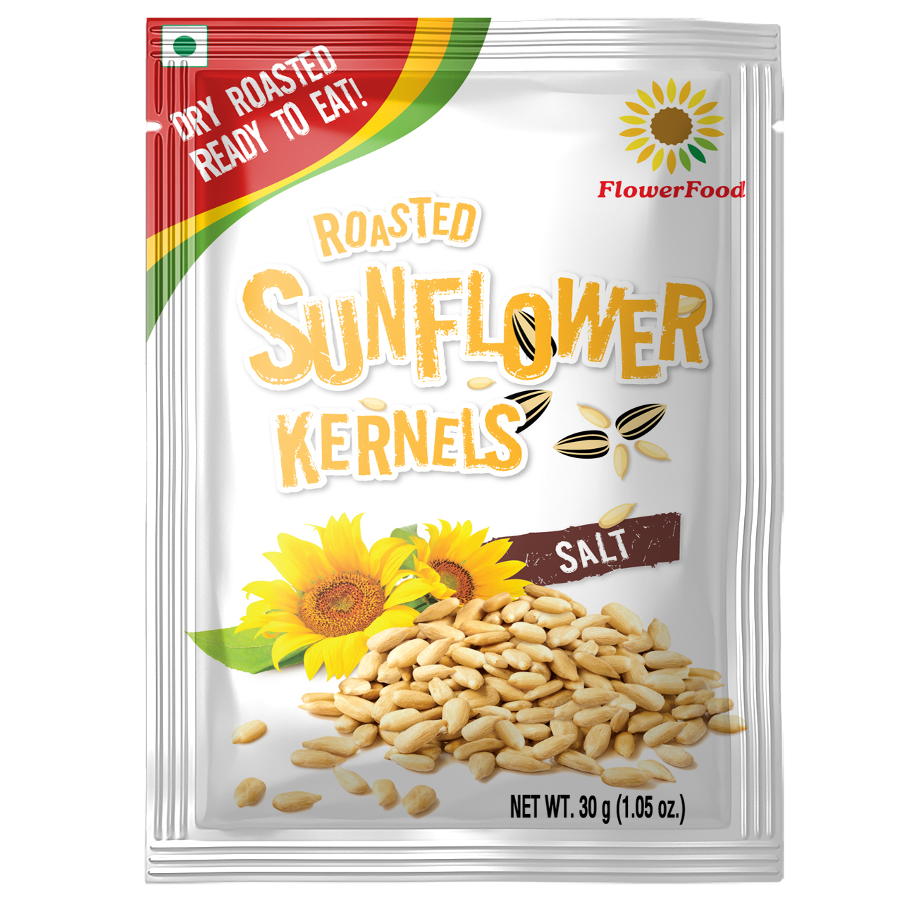 플라워푸드 구운 해바라기씨 소금맛 소포장 견과, 10개, 30g 11,600원