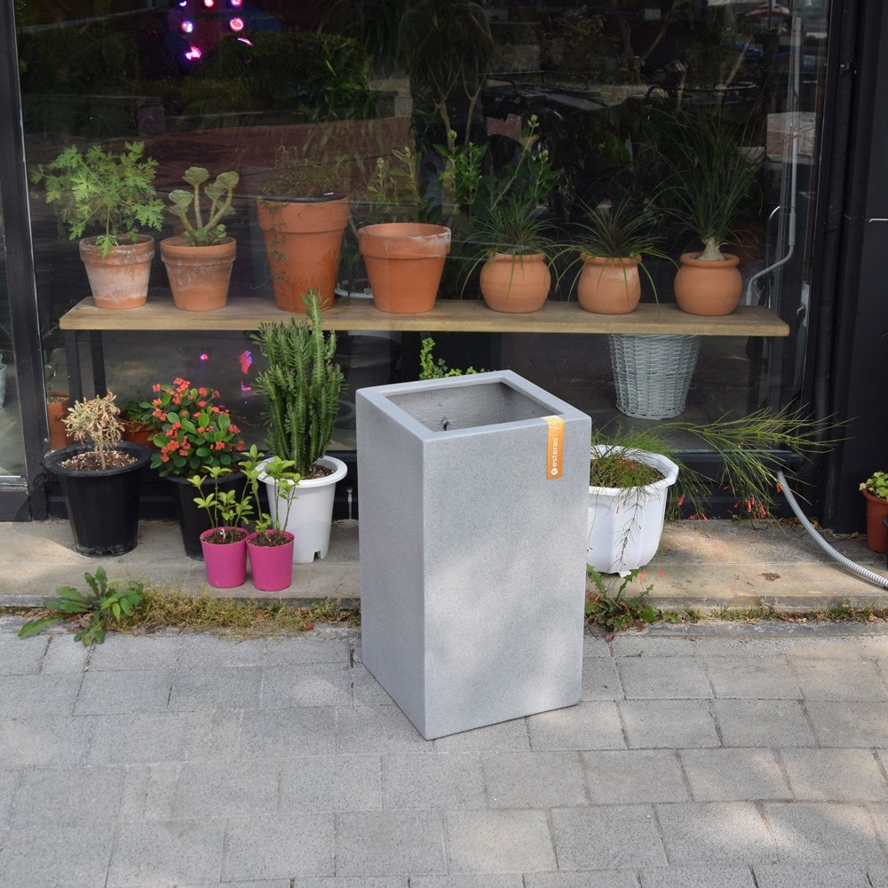 esteras 실외용 FRP 대형사각화분 플랜터 27x27x47cm, 1개 116,400원