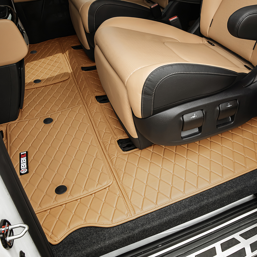 비비키 차량용 모노륨 5D입체매트 풀세트, 기아 카니발 4세대 가솔린/디젤 9인승 (컴포트0) 2020년 7월~2023년, 새들브라운 240,000원