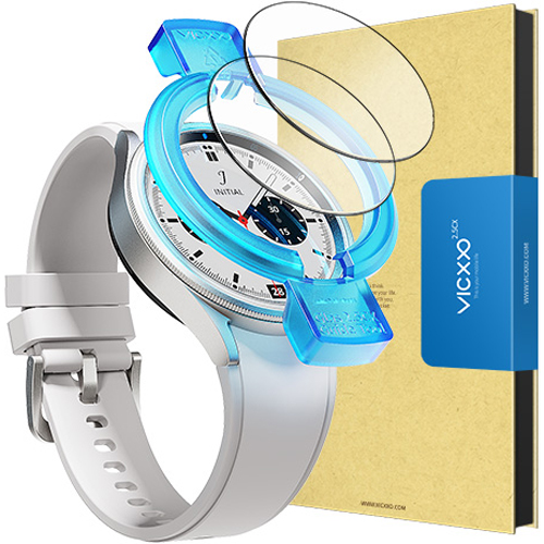 빅쏘 9H 고경도 갤럭시워치 강화유리 액정보호필름 2p + 부착가이드 세트 8,900원