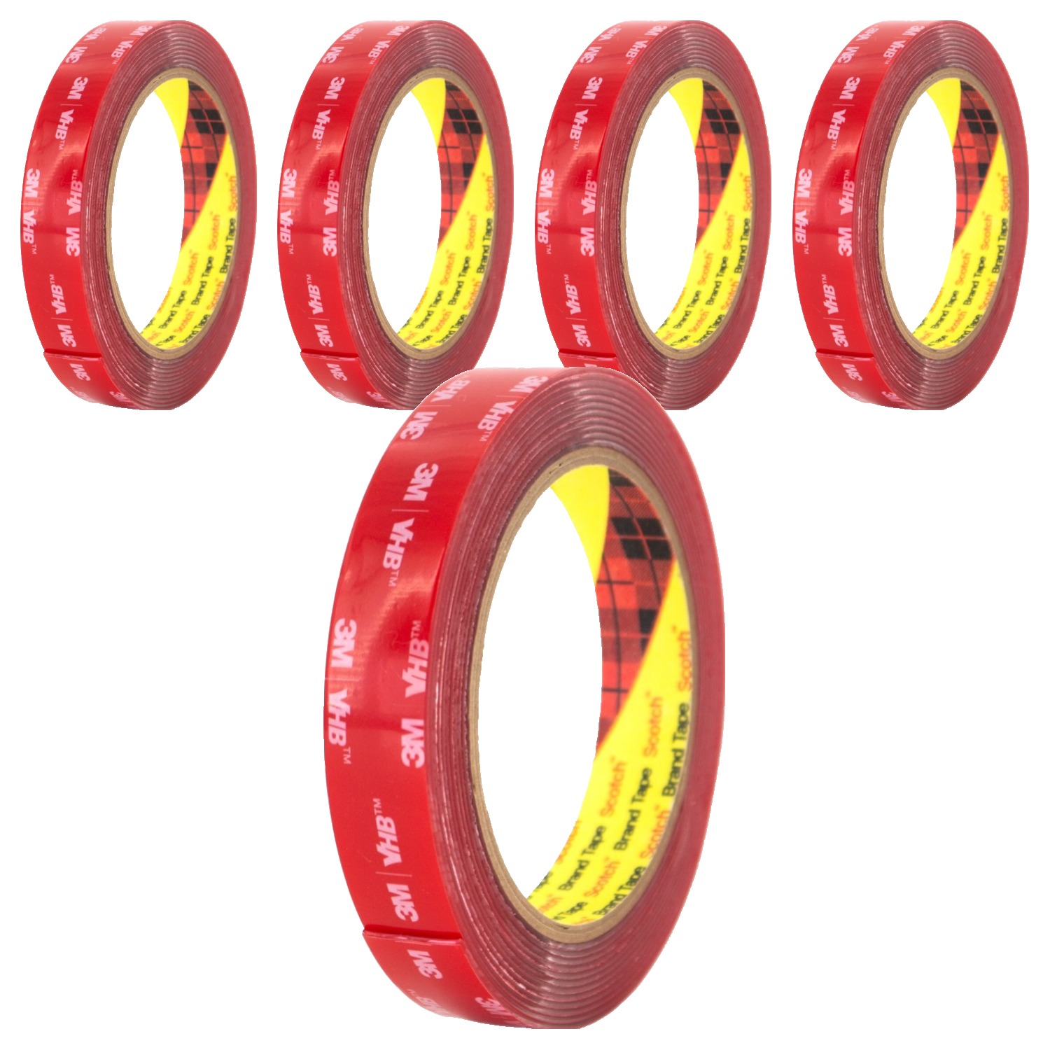 스카치 3M 강력 다용도 폼 투명 양면테이프 18mm x 3m, 5개 29,160원