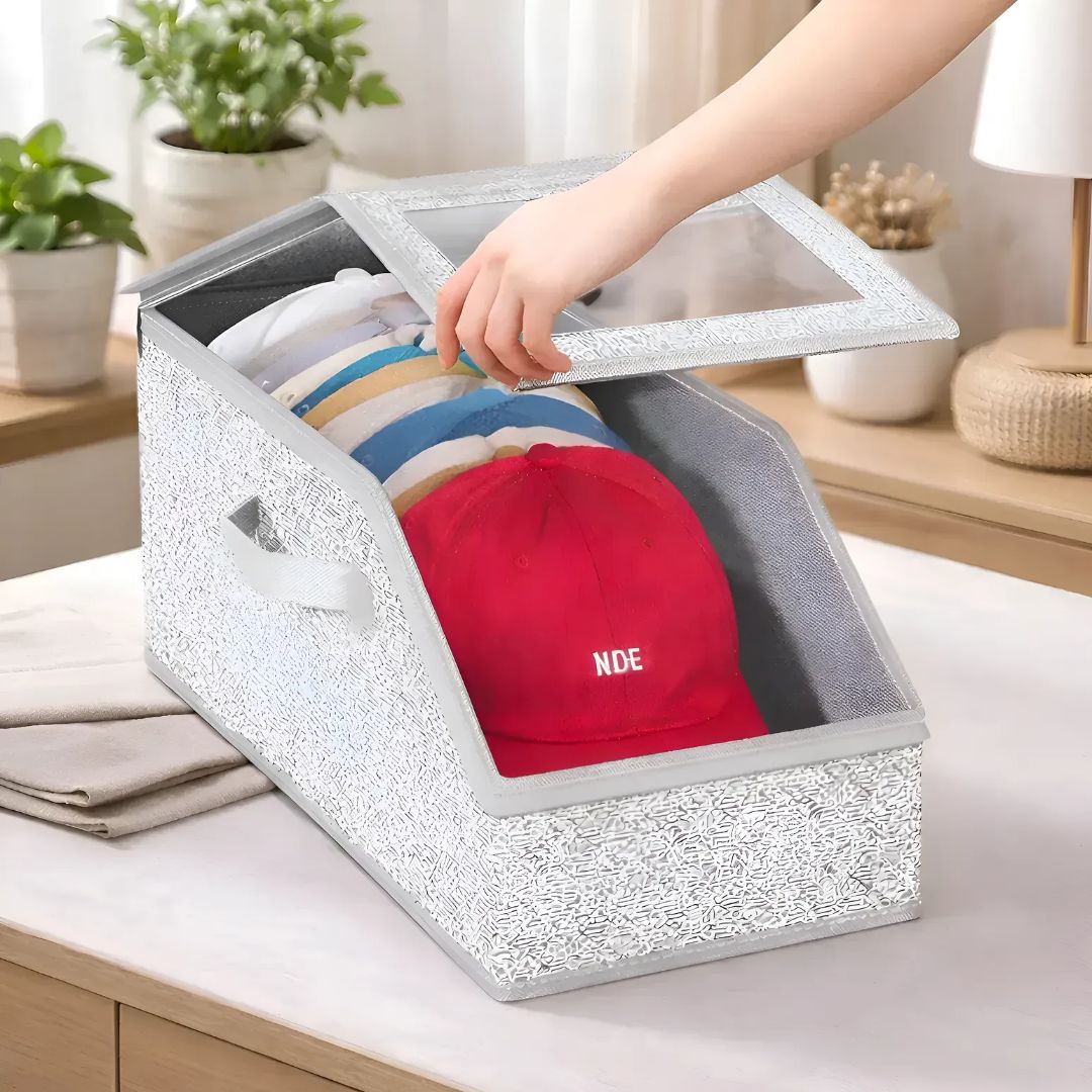 OFFHOLIC 모자 보관함 대용량 박스 9,900원