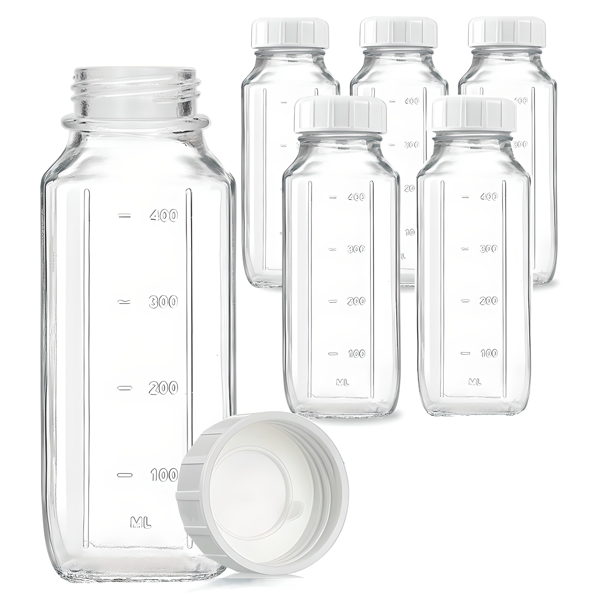 미르코리아 사각 밀폐 갤런 눈금 유리병 14,010원