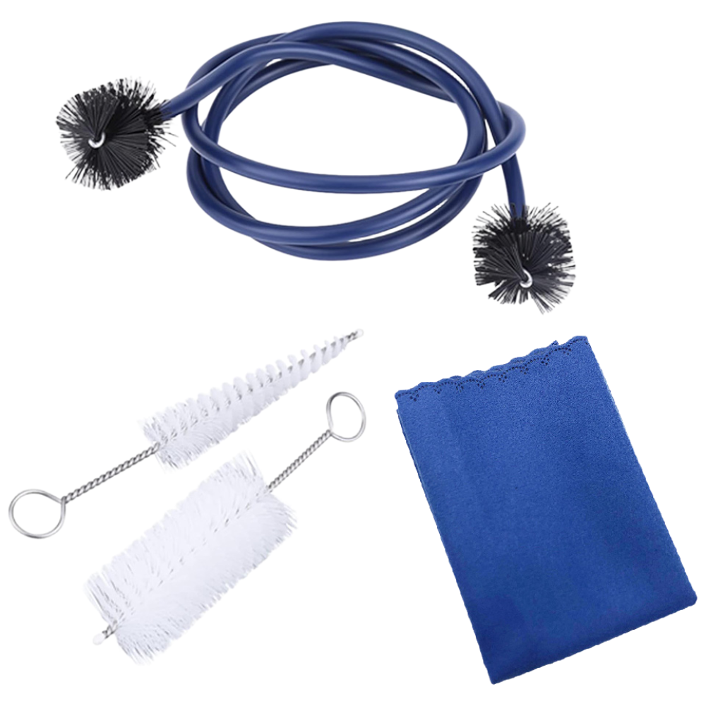 위고뮤직 FQ3 트럼펫 마우스피스 청소솔 스네이크 브러쉬 청소키트 관악기, 1개, 단품 6,000원