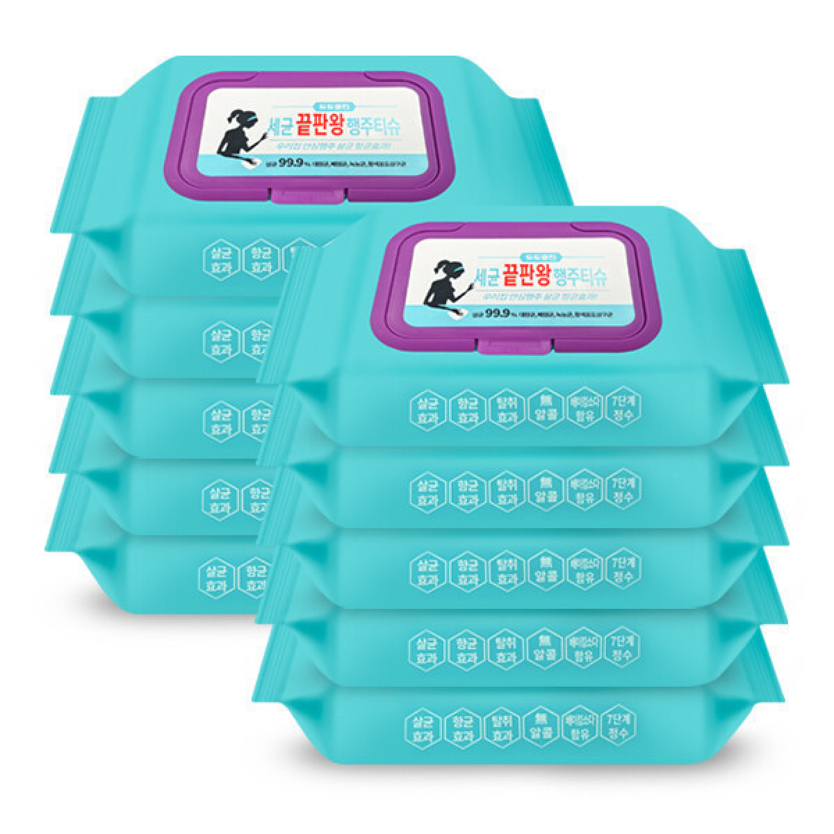 듀듀클린 세균끝판왕 행주티슈x/물걸레청소포 22,800원