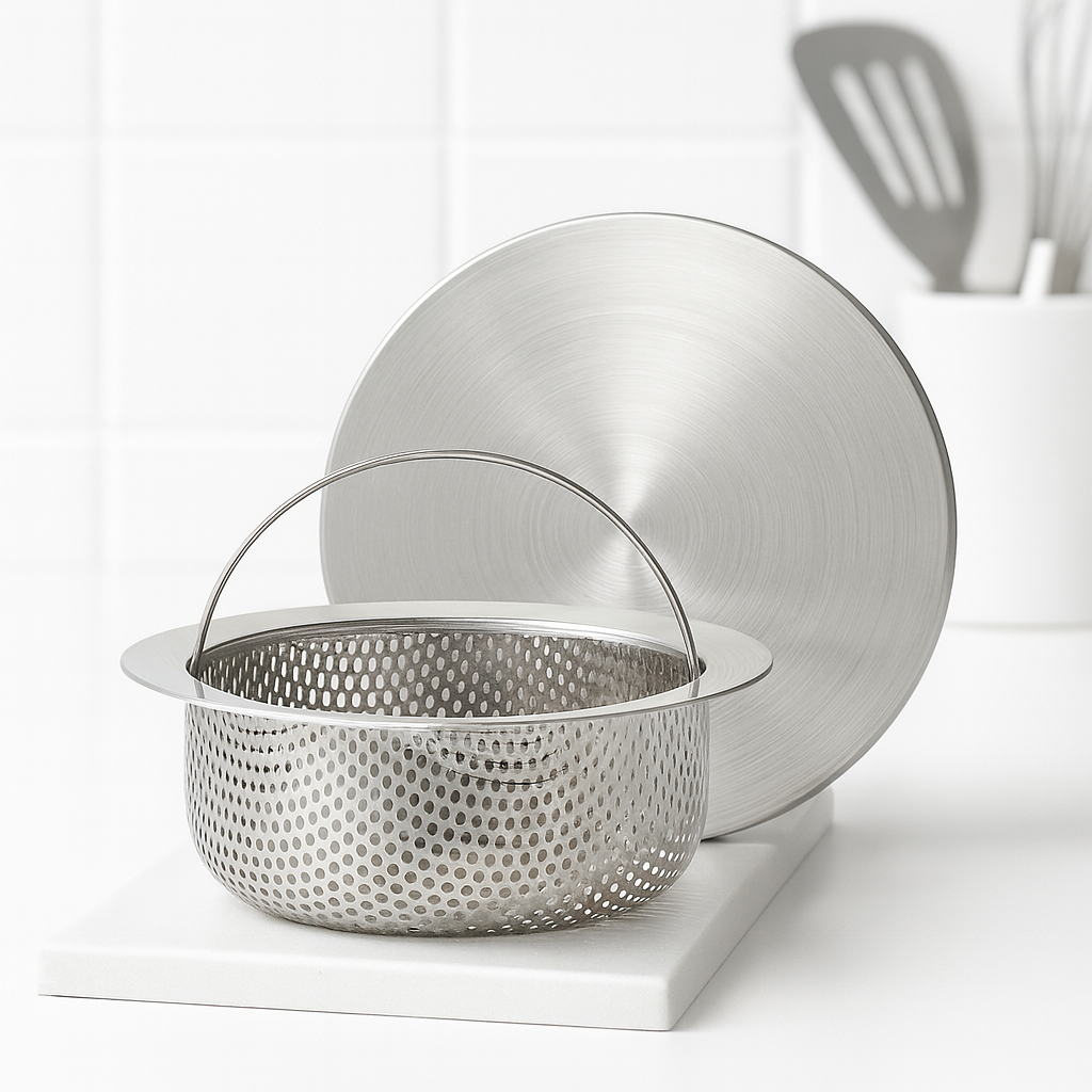 리벨룸 올스텐 304 국산 싱크대 배수구커버 거름망 배수구망 세트, 1개 21,400원