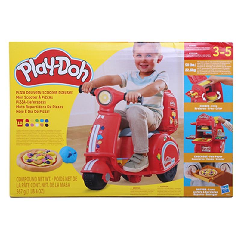 플레이도우 해즈브로 피자 스쿠터 플레이 세트, 혼합색상, 6.51kg, 1세트 149,330원