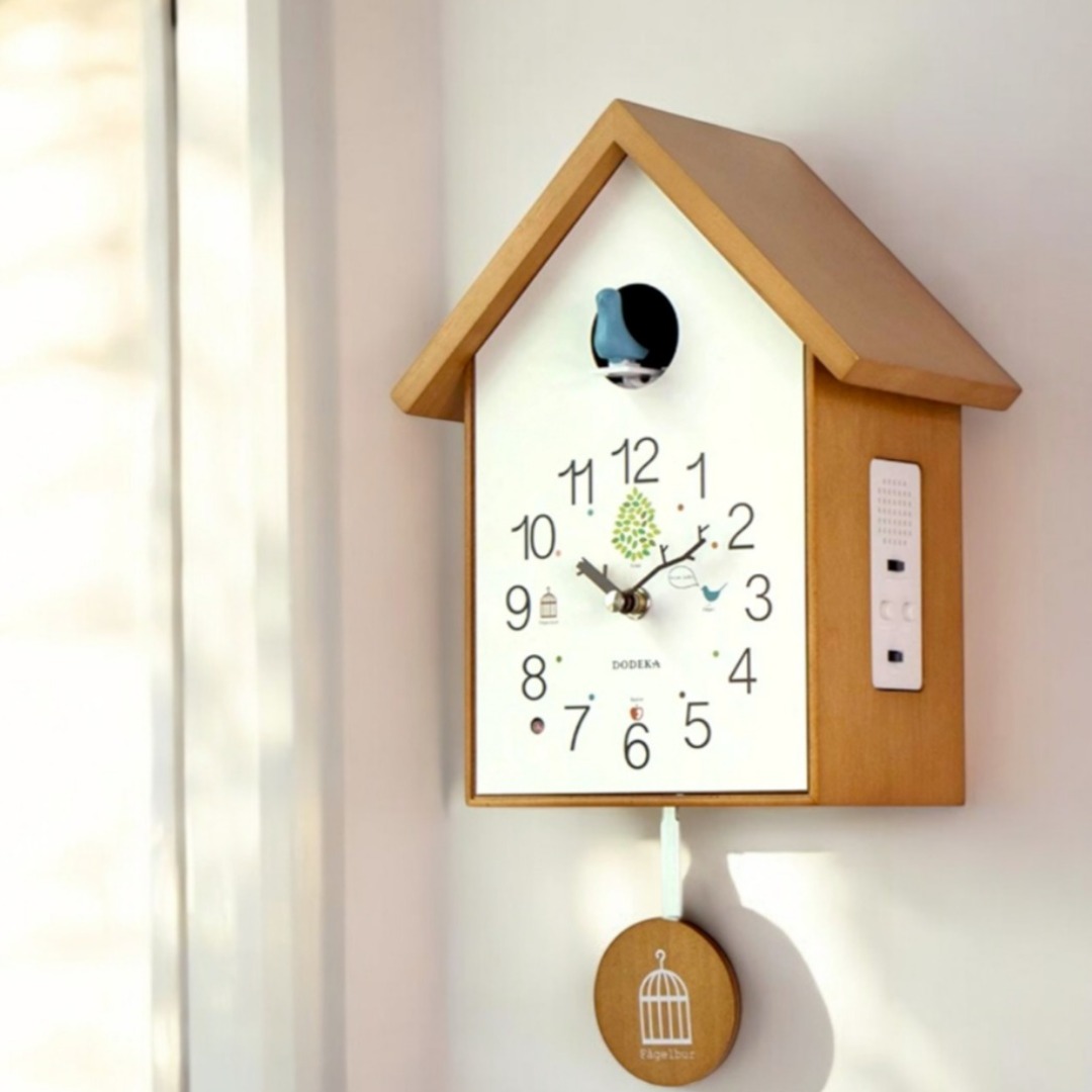 헤이우드 뻐꾸기 시계 집들이 신혼집 개업 선물 추천 벽 거실 인테리어 소품 우드 106,500원