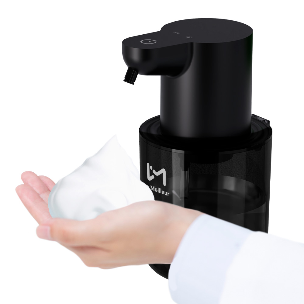 르메이어 라베 손씻기 자동 디스펜서 주방세제 핸드워시 손세정기, 1개, 블랙 25,800원