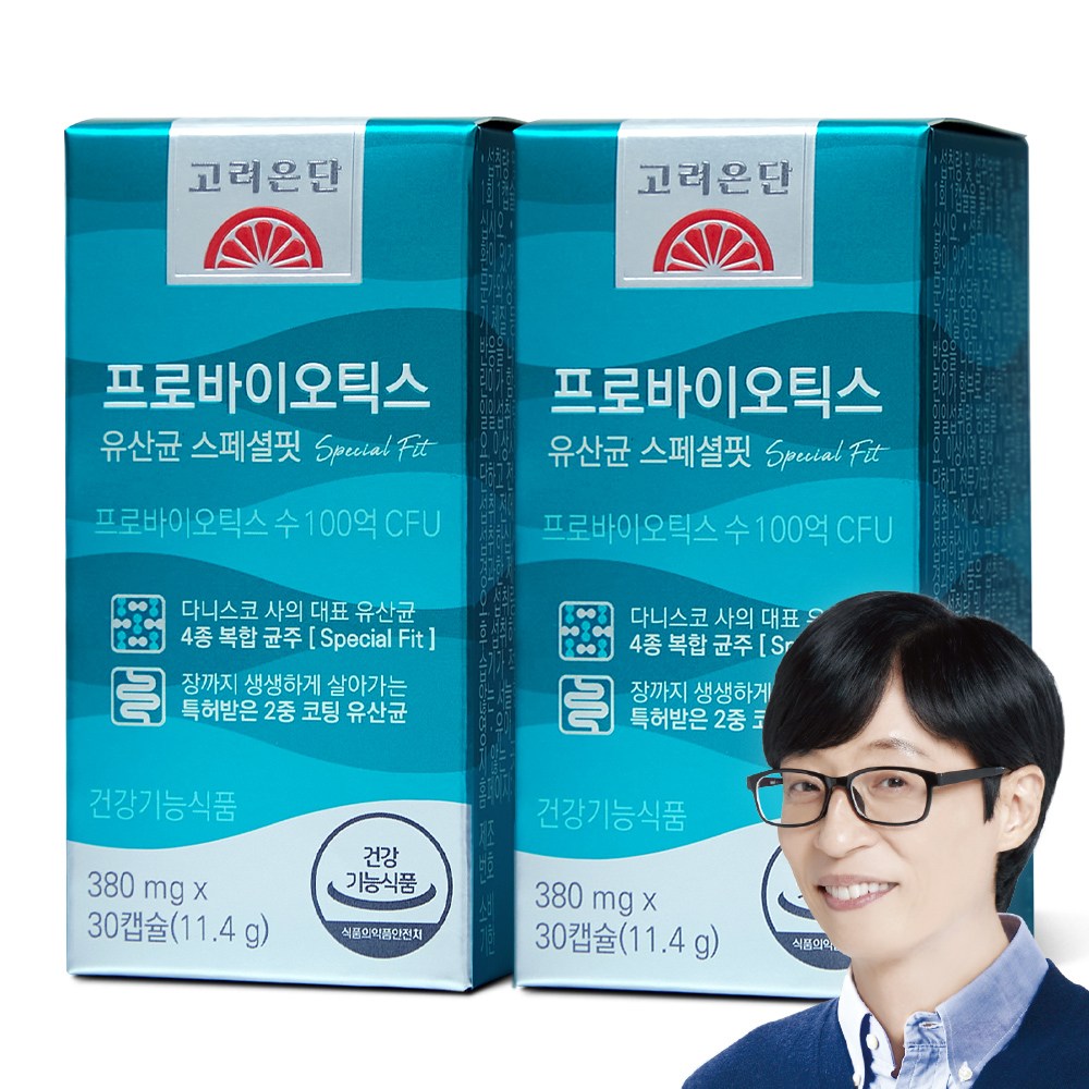 고려은단 프로바이오틱스 스페셜핏 100억 유산균 11.4g 32,900원