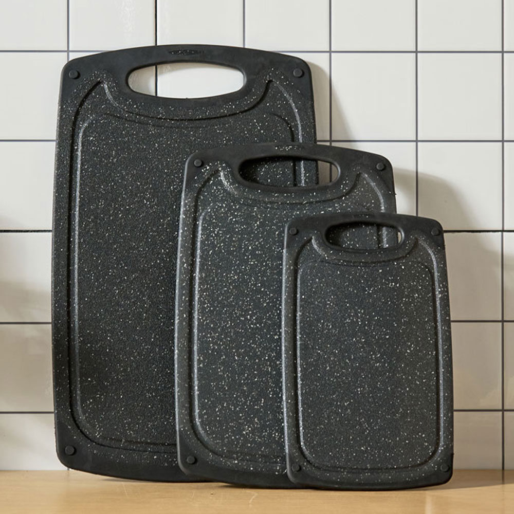 파르셀 슈와츠 향균 블랙 마블 도마 3종세트 무착색 칼집에 강한 14,900원