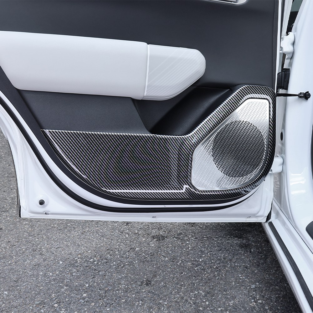 유투카 호환 EV4 악세사리 도어커버 튜닝 카본 몰딩 자동차 실내 포인트 용품, 카본-2열 커버 2P, 기타 46,600원