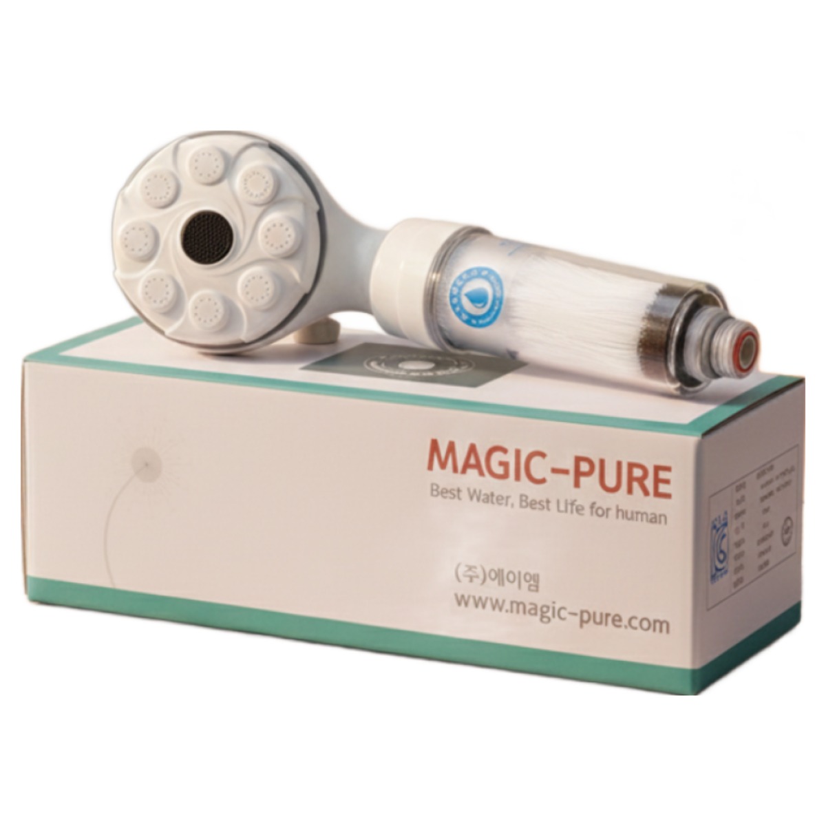[매직퓨어] 욕실용 정수기(정수기 KC인증) 중공사막필터 58,000원