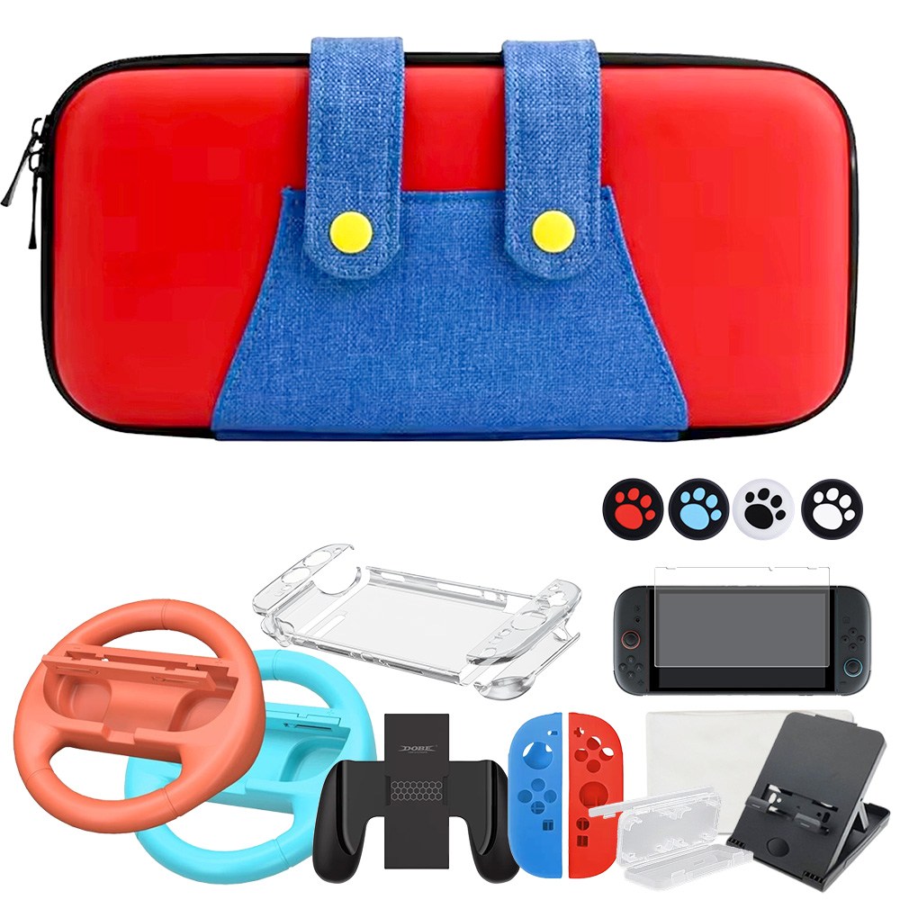 ED 닌텐도 스위치2 멜빵 케이스 악세서리 세트 10종 풀패키지 파우치, 1개 29,000원