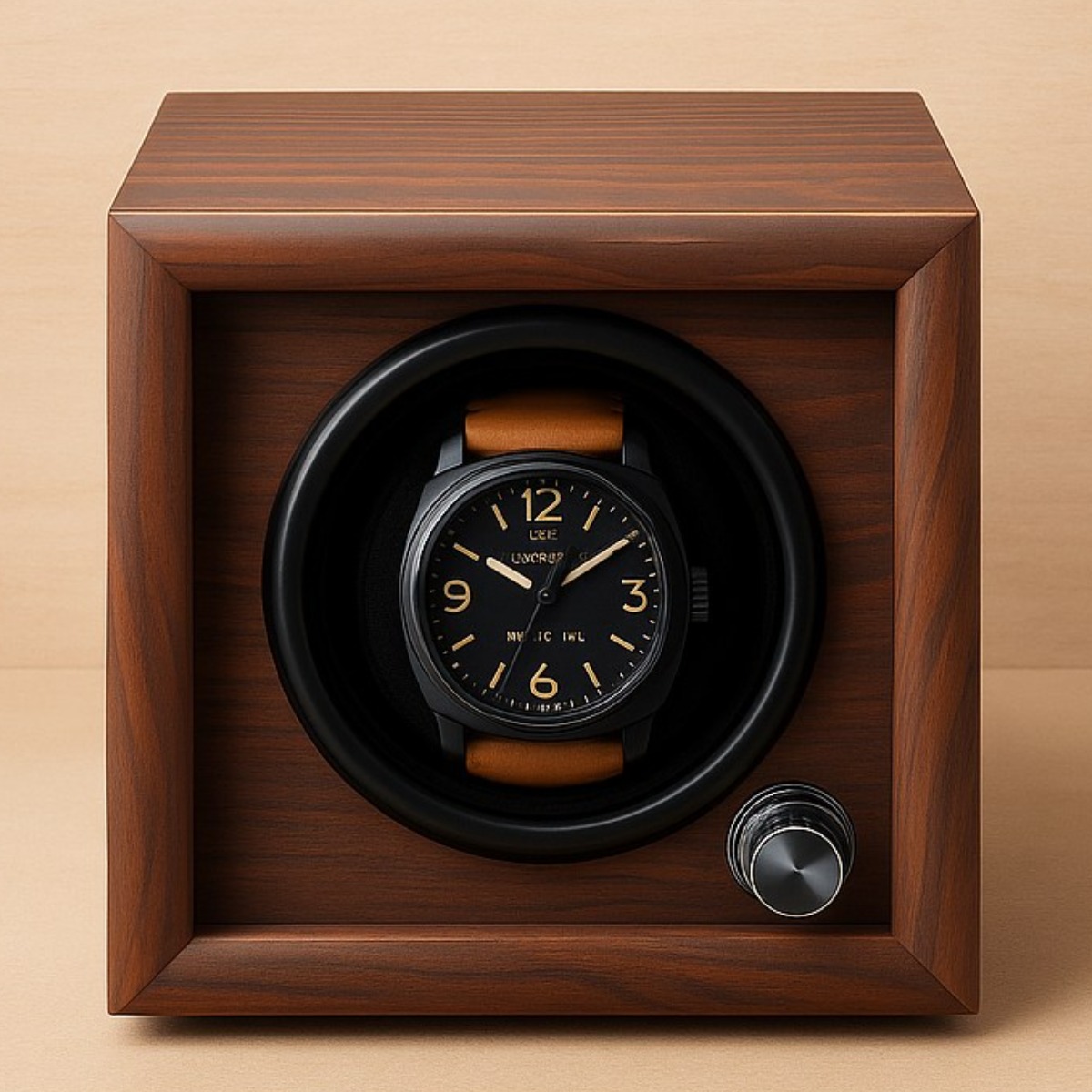 루일로 BLDC 초저소음 원목 시계보관함 워치와인더 1구,2구,4구,6구 53,900원