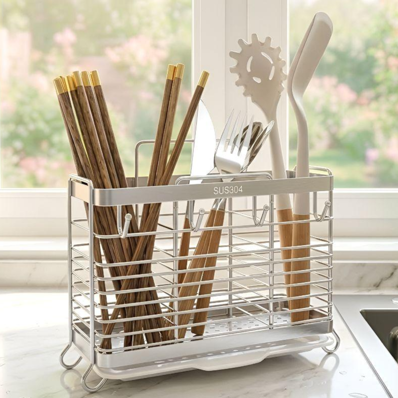 레스웨이 물빠짐수저통 주방 304스테인리스 19,800원