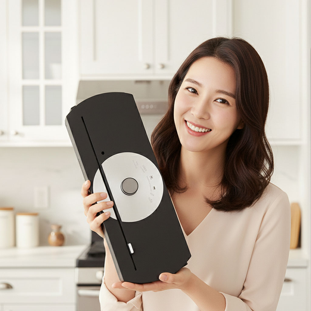 [와디즈완판] 라이브박스 가정용 진공포장기 실링기 유일 분리세척 진공기 VP8310B 수비드 정식 AS 92,000원