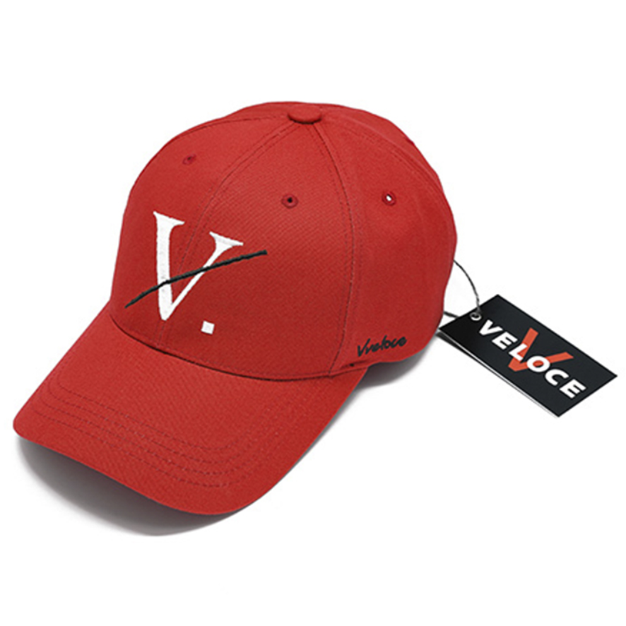 뷔벨로체 DG 하드핏 볼캡 레드 49,000원