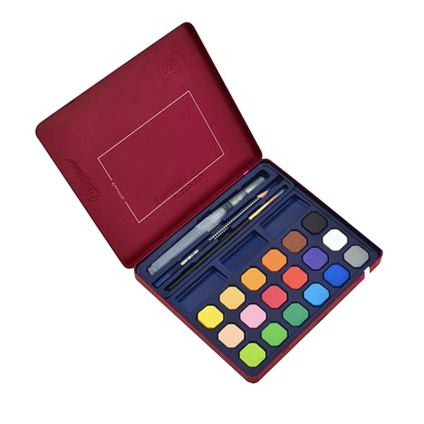 조르조네 고체 수채화 물감 틴케이스 세트 15,580원