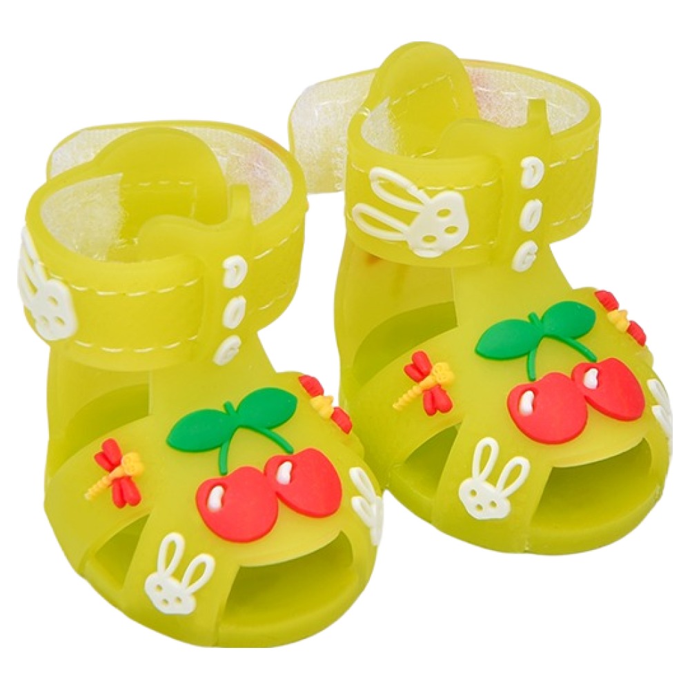 올치 강아지 깡총체리 미끄럼방지 아큐아 슈즈 SH16789, 옐로우, 2개 7,500원