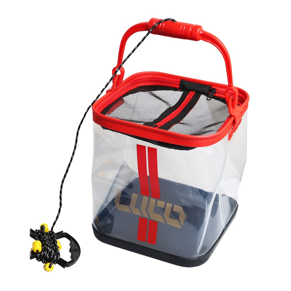 루코 투명두레박 24cm 낚시두레박 살림통 접이식 12,900원