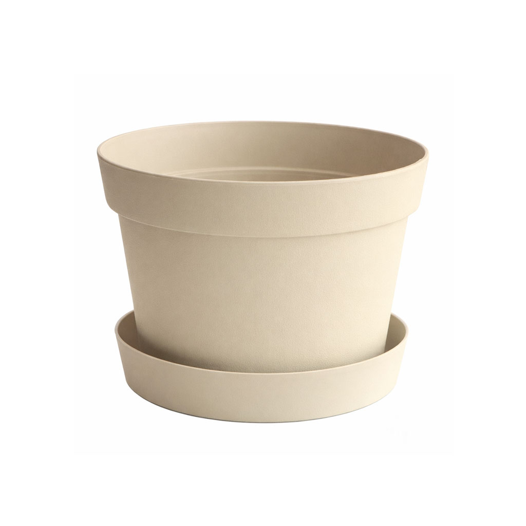 데이지안 무광 모던 플라스틱 화분 + 받침 세트 9,400원