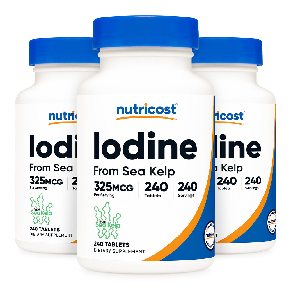 뉴트리코스트 켈프 325mcg 240태블릿 3병, 240정, 3개 56,700원