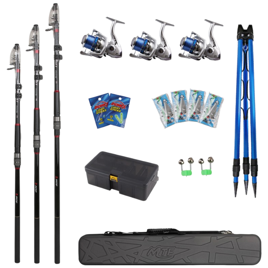 MTF 프리미엄 다용도 만능 12종 원투낚시대세트, 현재가 118,590원