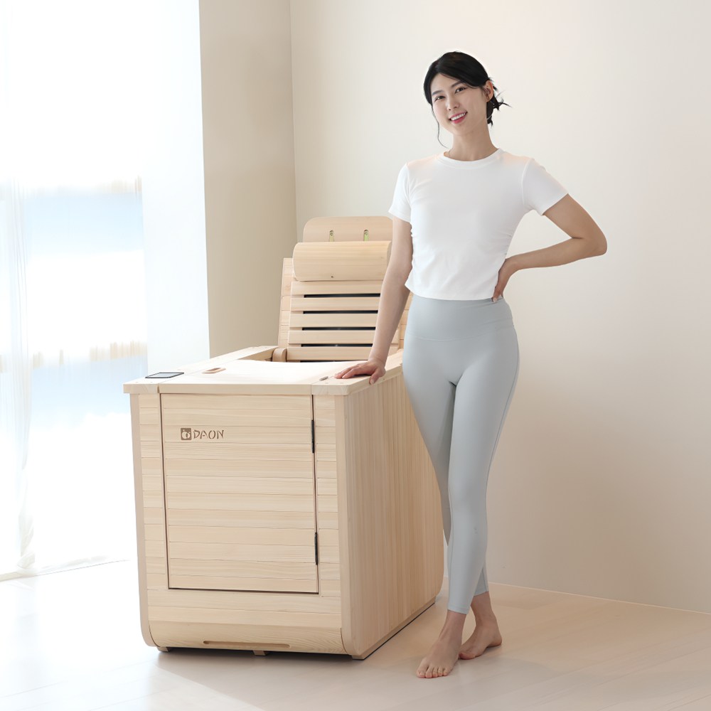 다온 리턴 반신욕기 편백나무 건식 11면 입체 온열, 본사 직배송, 옐루우, 리턴반신욕기 999,000원